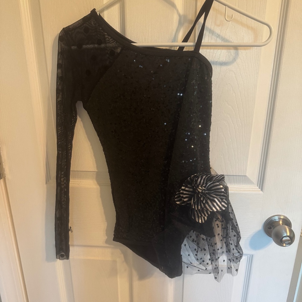 Black Glitter Costume